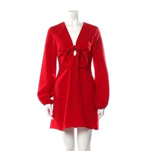 ALC V-neck mini dress